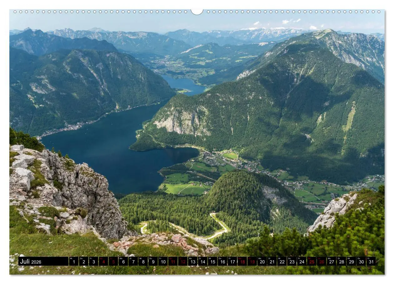 Bild: 9783457849101 | Welterberegion Hallstatt Dachstein (Wandkalender 2026 DIN A2 quer),...