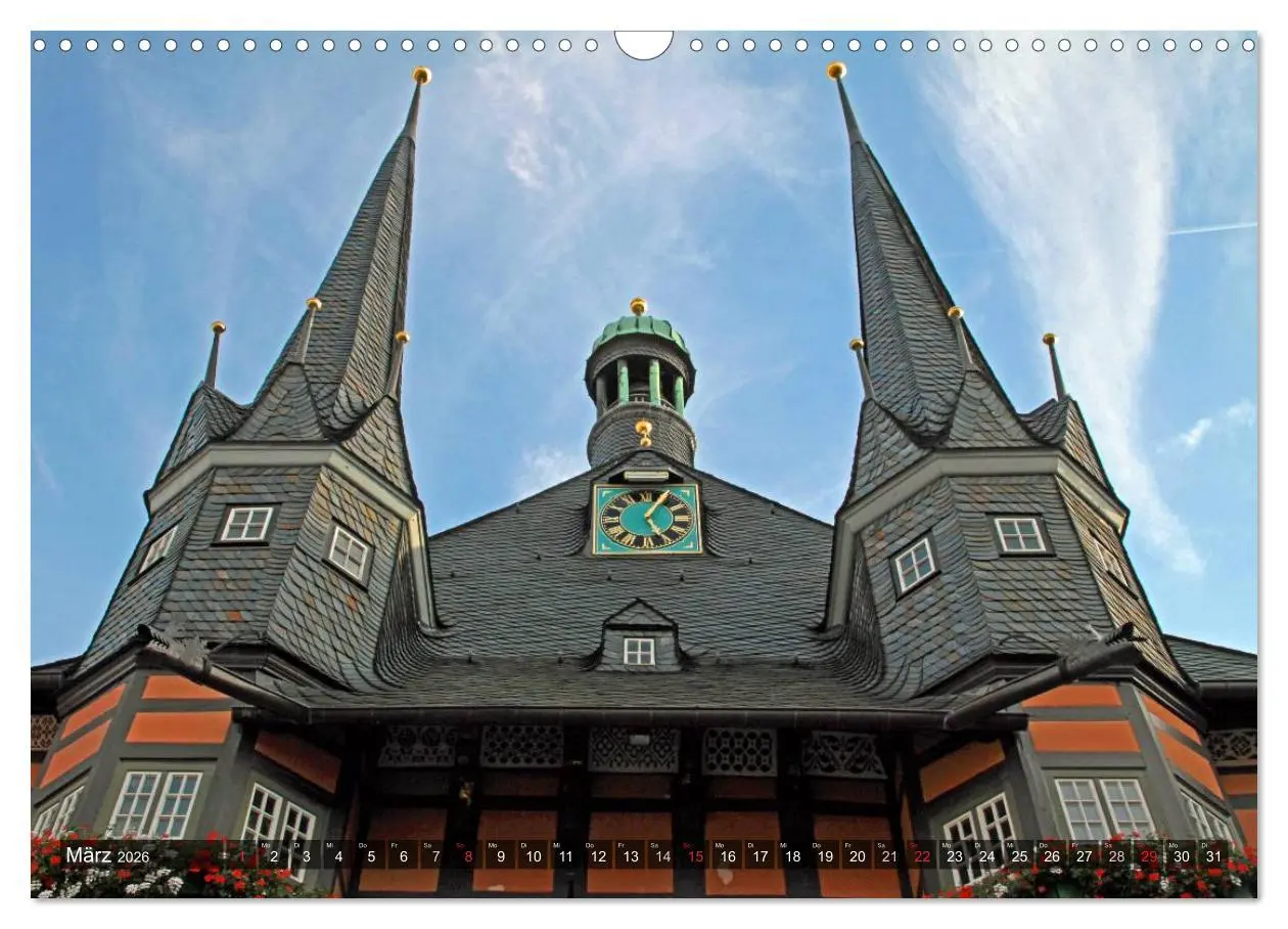 Bild: 9783516179101 | Wernigerode (Wandkalender 2026 DIN A3 quer), CALVENDO Monatskalender