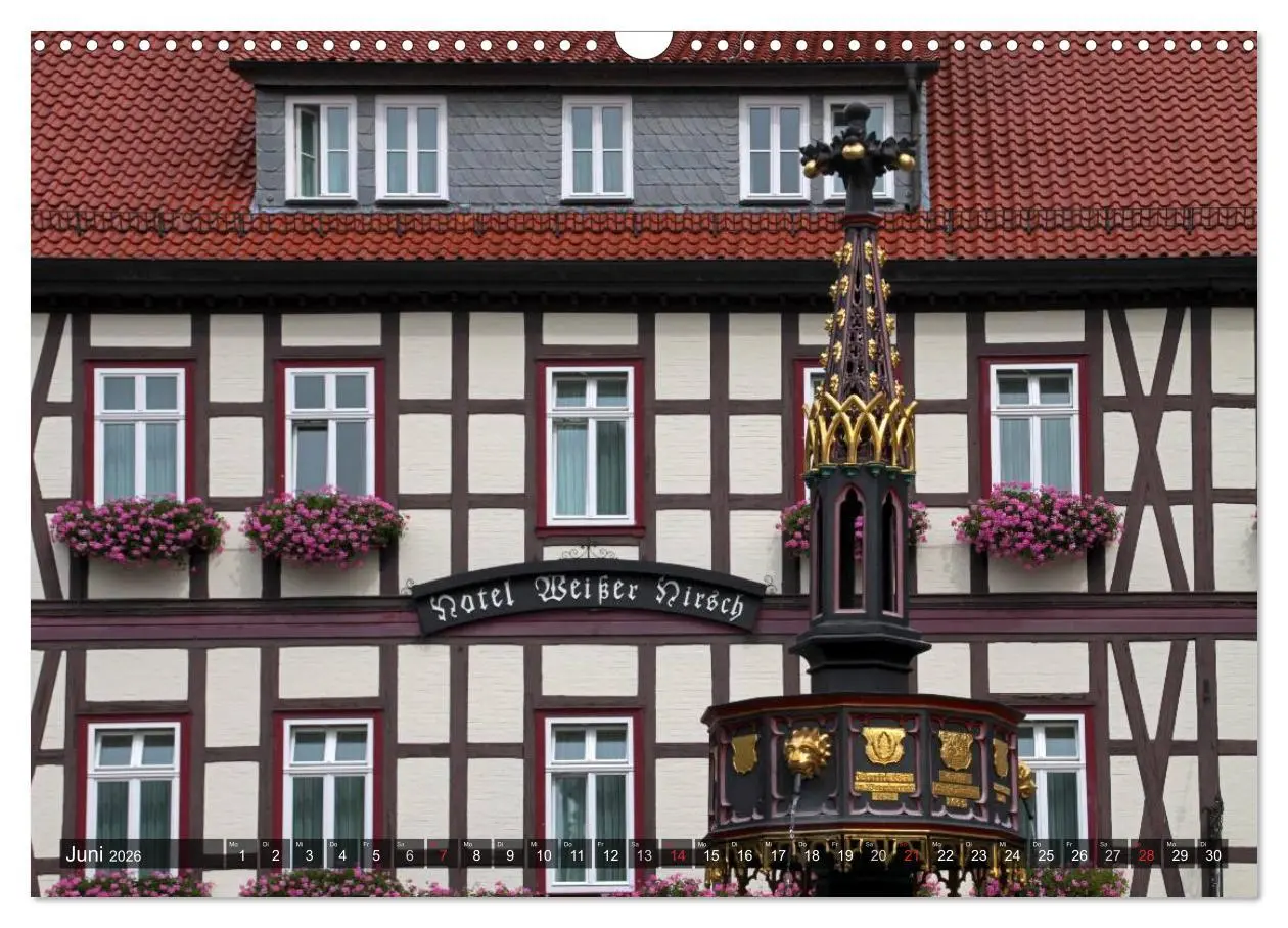 Bild: 9783516179101 | Wernigerode (Wandkalender 2026 DIN A3 quer), CALVENDO Monatskalender