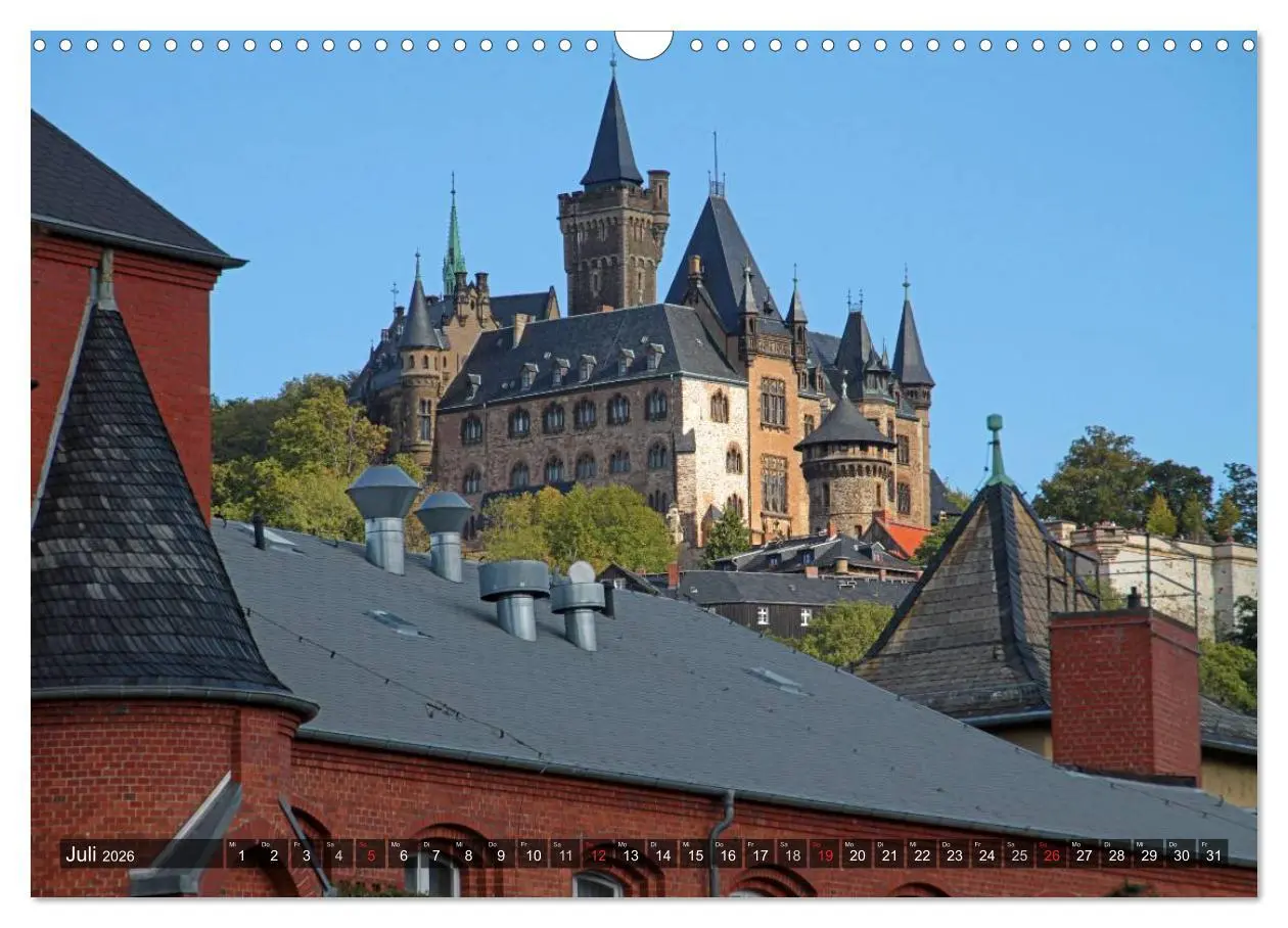Bild: 9783516179101 | Wernigerode (Wandkalender 2026 DIN A3 quer), CALVENDO Monatskalender