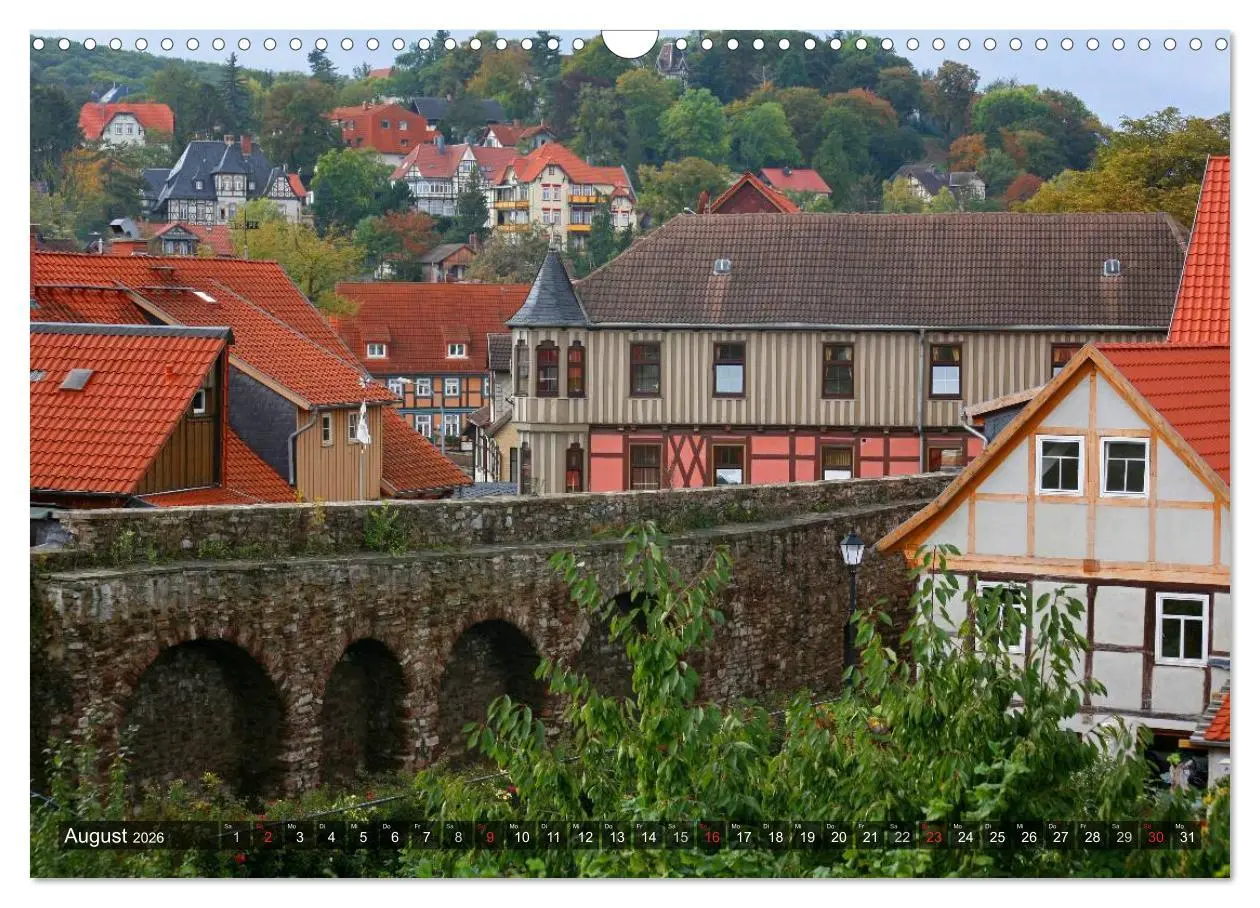 Bild: 9783516179101 | Wernigerode (Wandkalender 2026 DIN A3 quer), CALVENDO Monatskalender