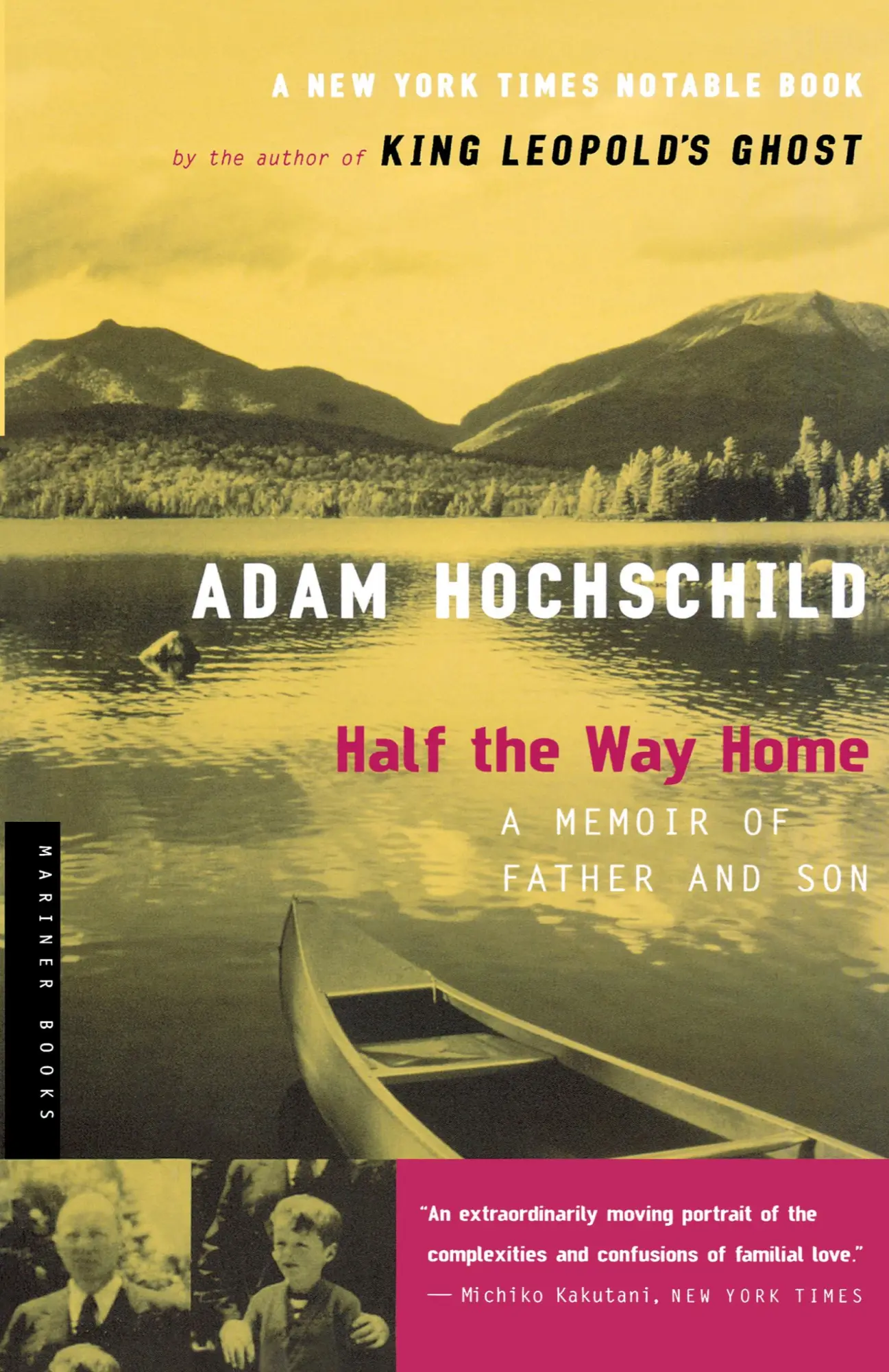 Cover: 9780618439201 | Half the Way Home | A Memoir of Father and Son | Adam Hochschild