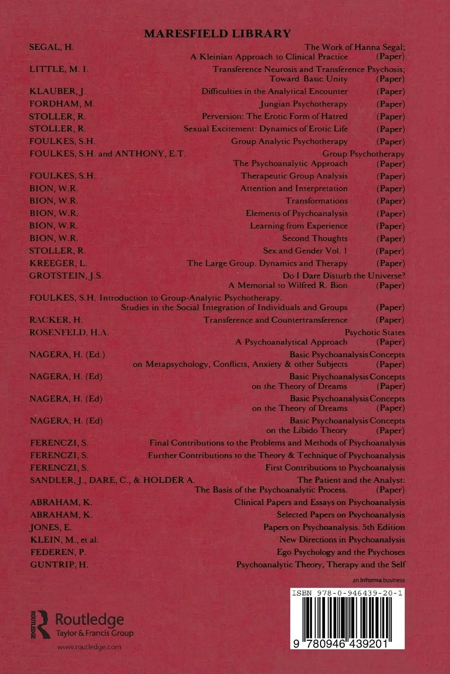 Rückseite: 9780946439201 | Perversion | The Erotic Form of Hatred | Robert J. Stoller | Buch