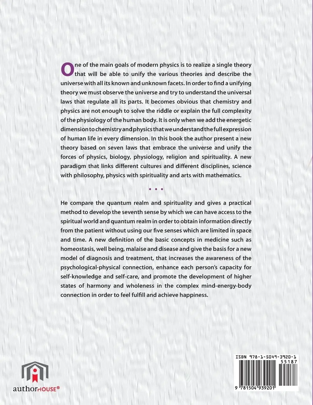 Rückseite: 9781504939201 | Seven Universal Principles and the Seventh Sense | Nader Butto | Buch