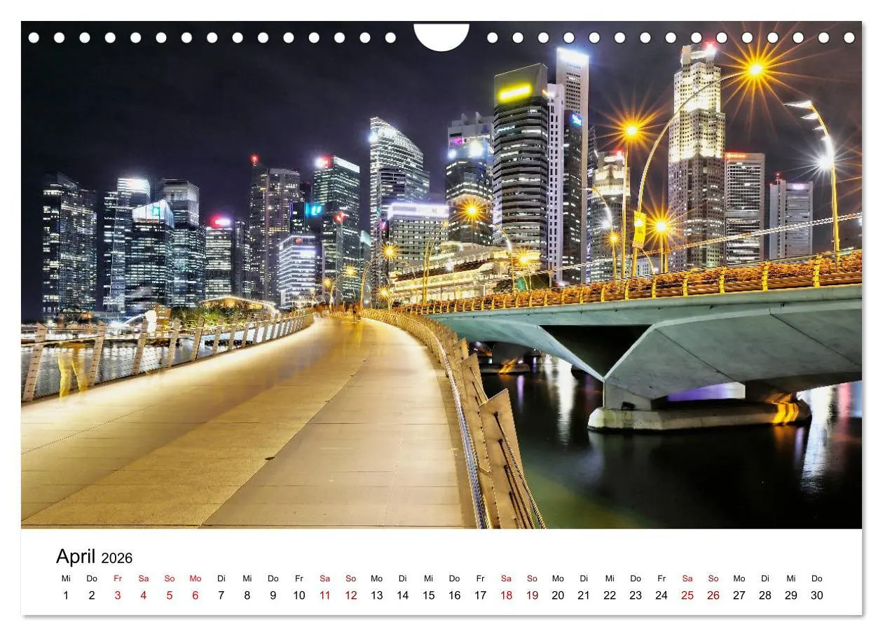 Bild: 9783457699201 | Singapur - Perle Südostasiens (Wandkalender 2026 DIN A4 quer),...