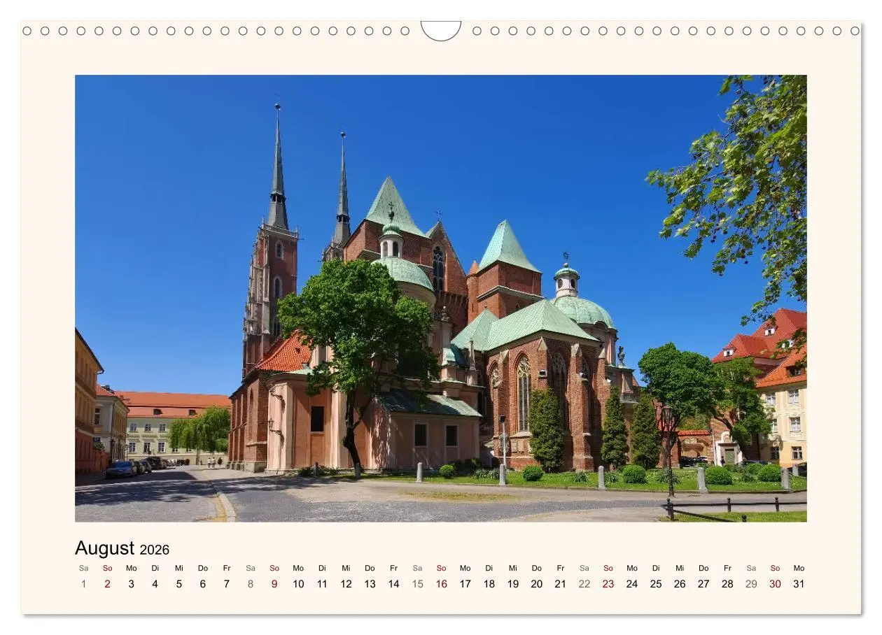 Bild: 9783457909201 | Breslau - Schlesiens Herz an der Oder (Wandkalender 2026 DIN A3...