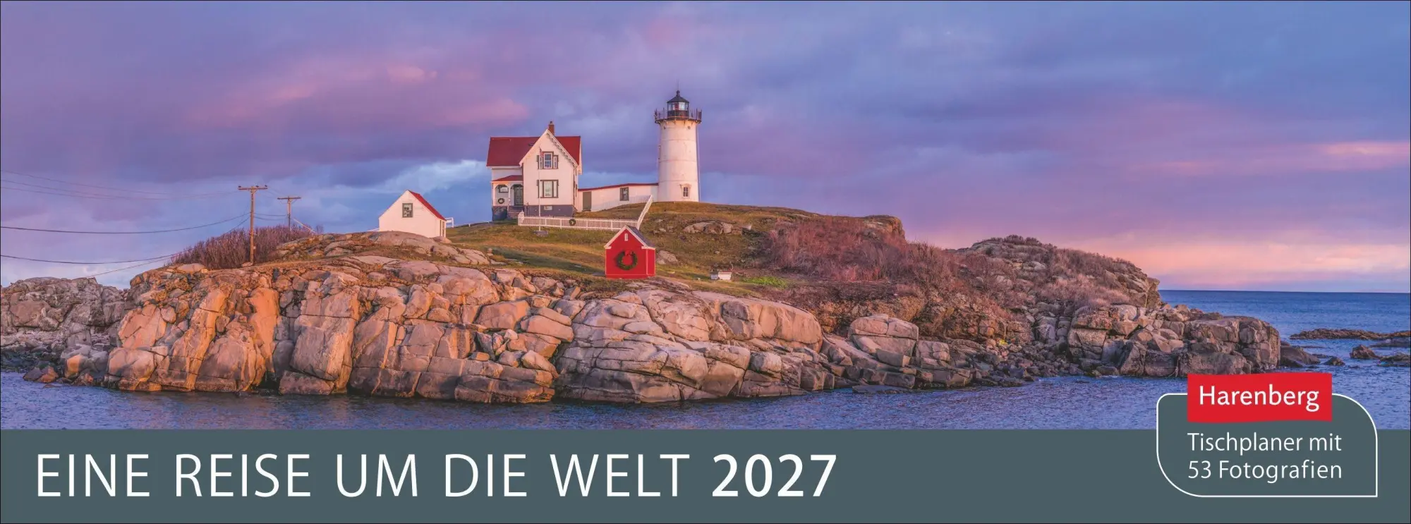 Cover: 9783840039201 | Eine Reise um die Welt Premium-Tischplaner 2027 - Wochenkalender...