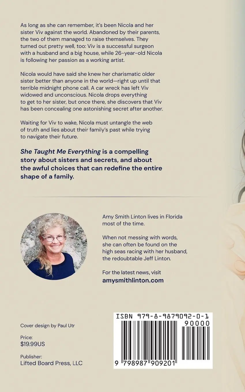 Rückseite: 9798987909201 | She Taught Me Everything | Amy Smith Linton | Taschenbuch | Englisch