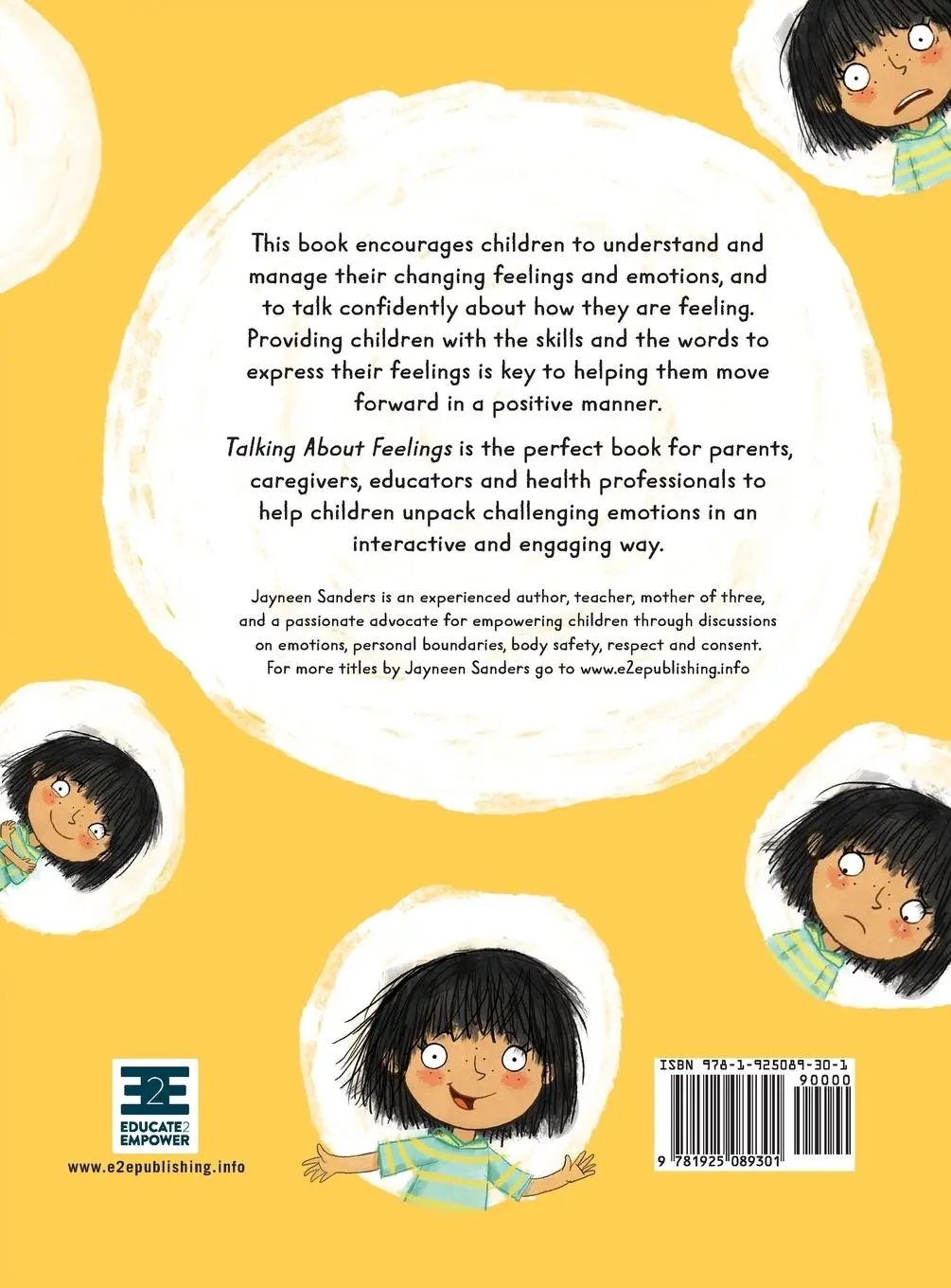 Rückseite: 9781925089301 | Talking About Feelings | Jayneen Sanders | Buch | Gebunden | Englisch