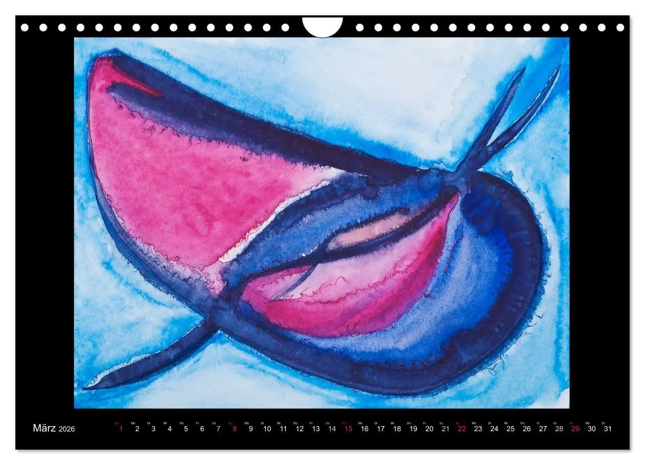 Bild: 9783516089301 | Feinste Aquarelle (Wandkalender 2026 DIN A4 quer), CALVENDO...