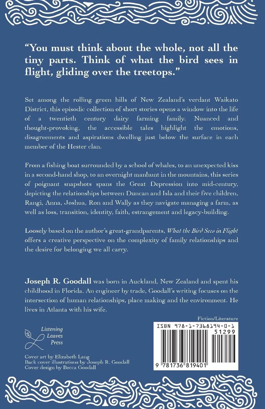 Rückseite: 9781736819401 | What the Bird Sees in Flight | Joseph R Goodall | Taschenbuch | 2021