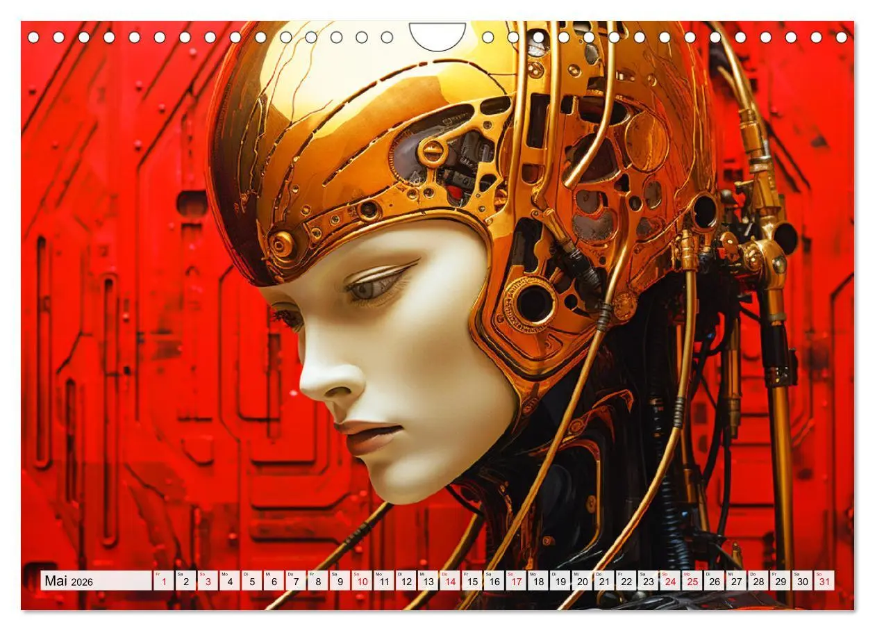 Bild: 9783457369401 | Roboter Portraits. Zukunft und Visionen (Wandkalender 2026 DIN A4...