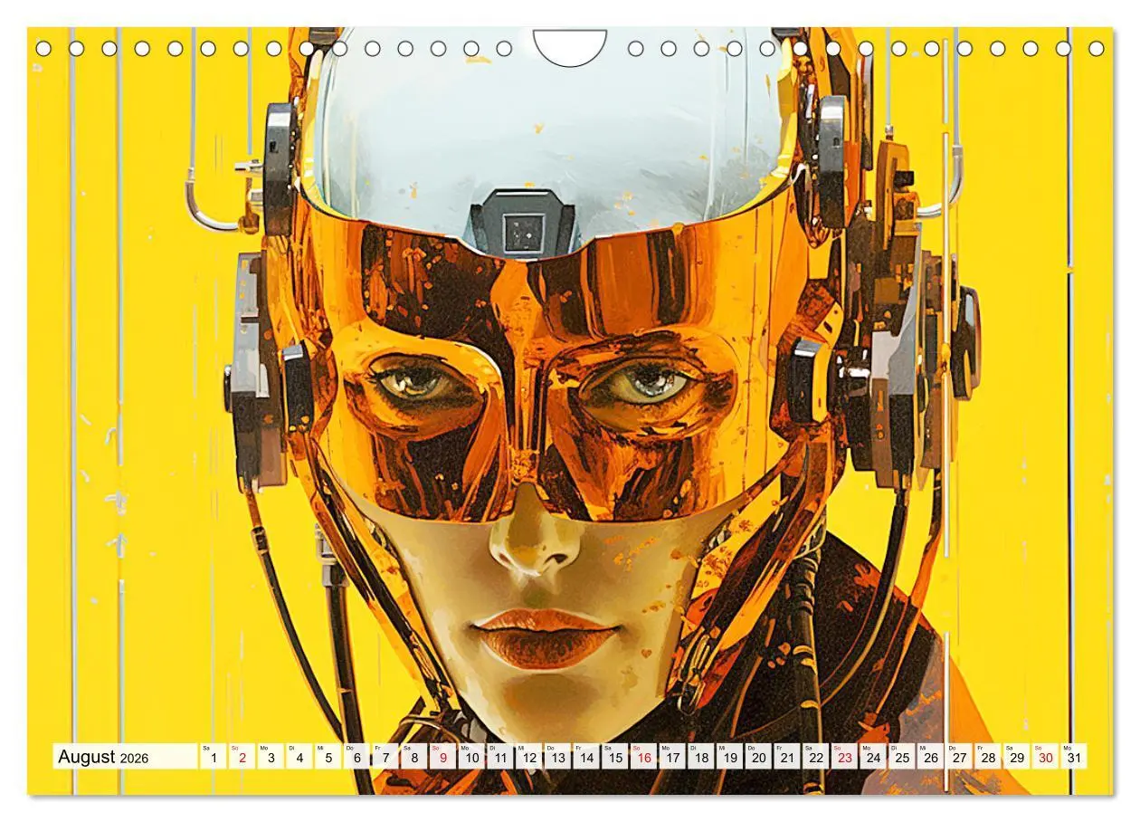 Bild: 9783457369401 | Roboter Portraits. Zukunft und Visionen (Wandkalender 2026 DIN A4...