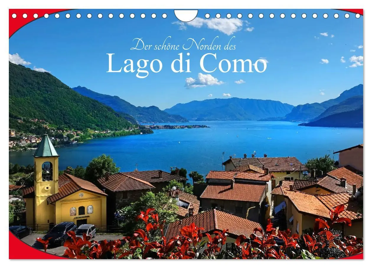 Cover: 9783457679401 | Der schöne Norden des Lago di Como (Wandkalender 2026 DIN A4 quer),...