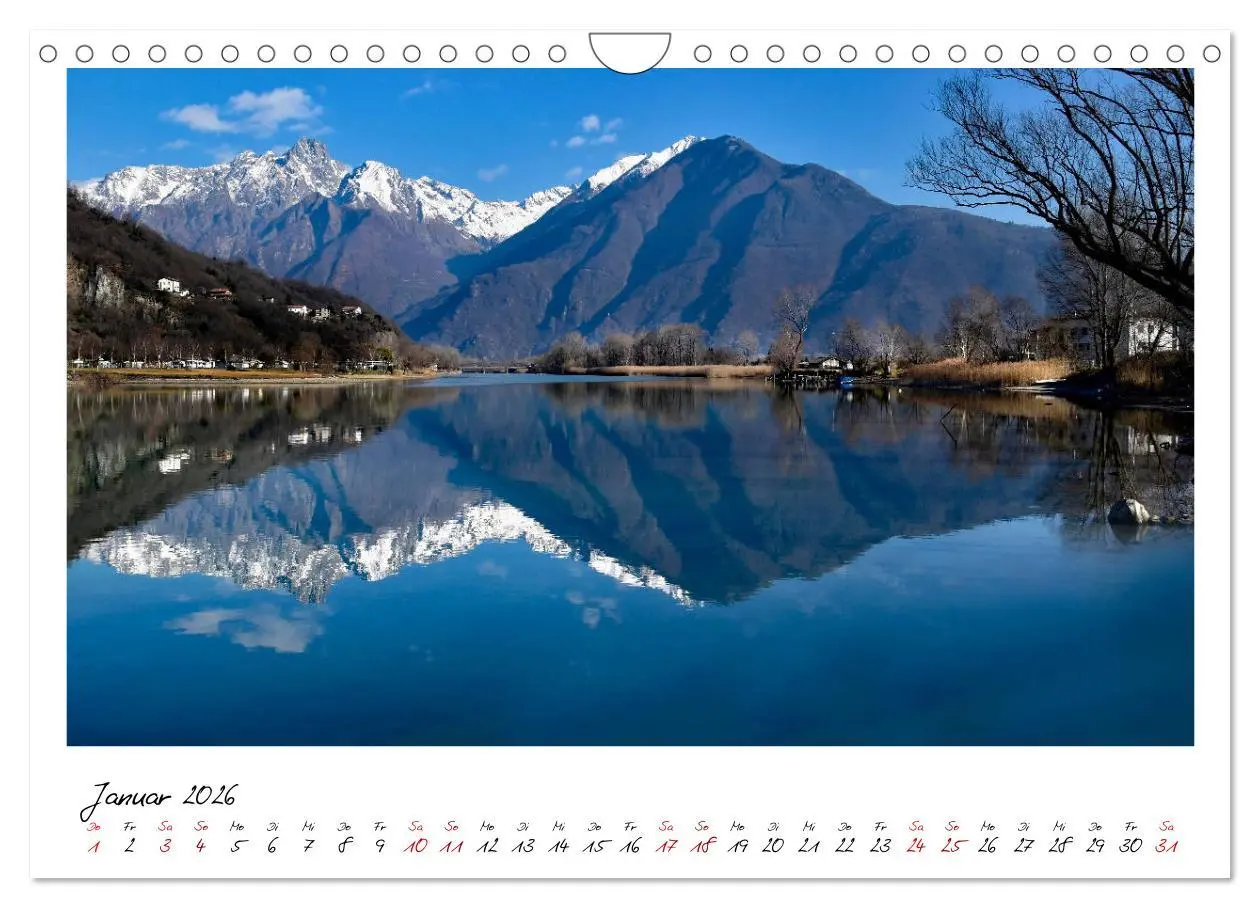 Bild: 9783457679401 | Der schöne Norden des Lago di Como (Wandkalender 2026 DIN A4 quer),...