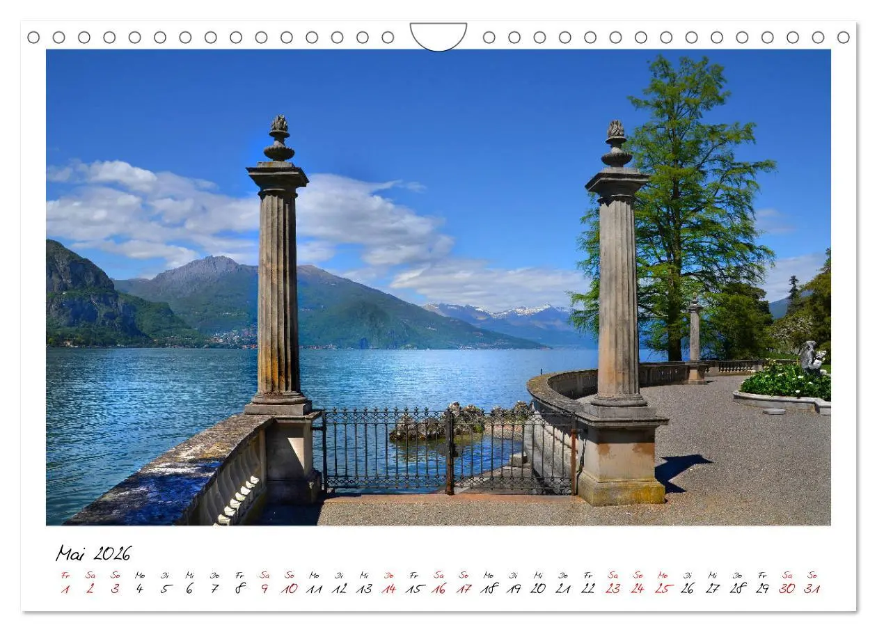 Bild: 9783457679401 | Der schöne Norden des Lago di Como (Wandkalender 2026 DIN A4 quer),...