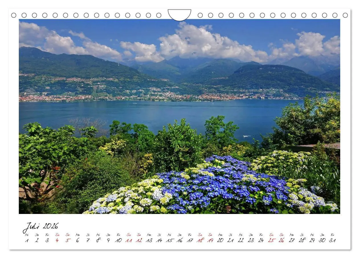 Bild: 9783457679401 | Der schöne Norden des Lago di Como (Wandkalender 2026 DIN A4 quer),...