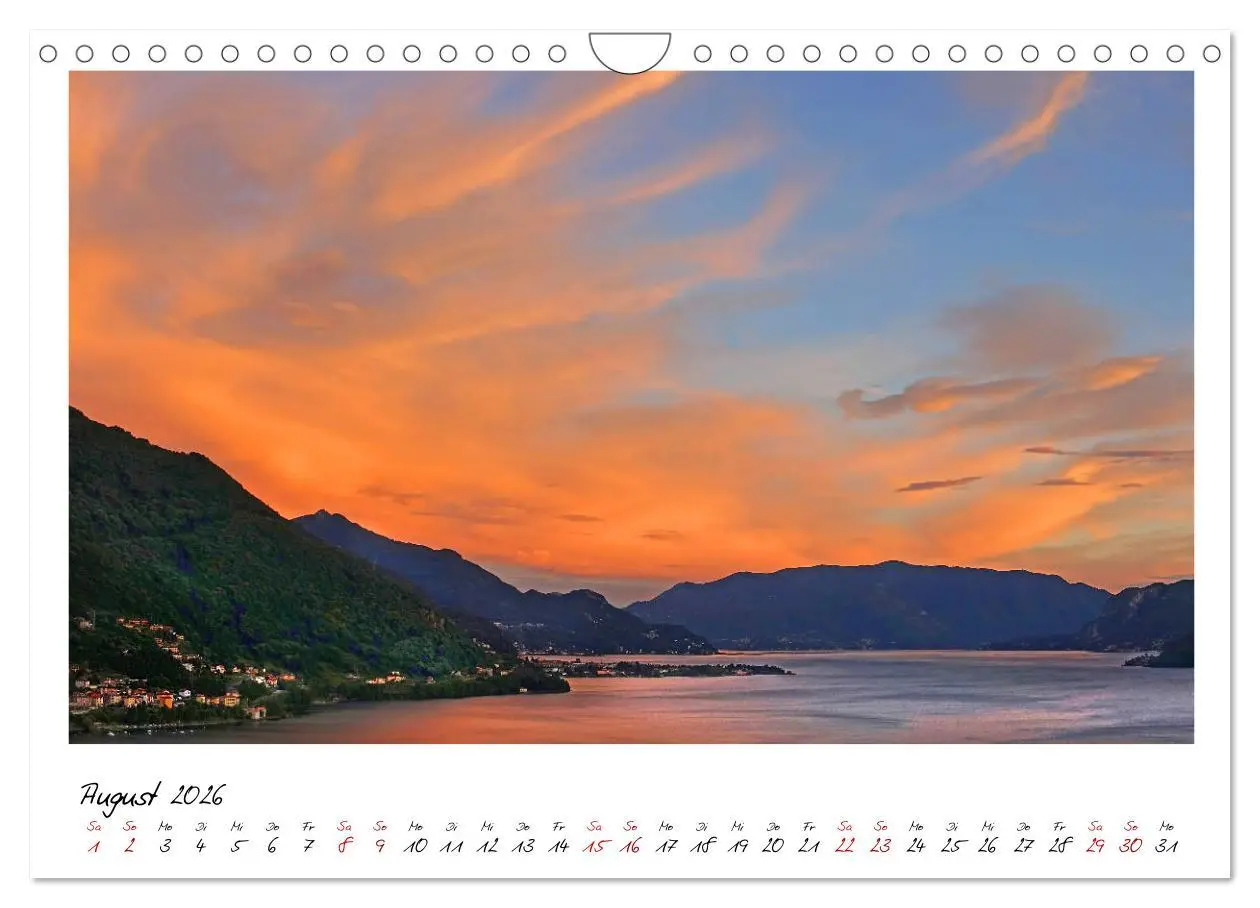 Bild: 9783457679401 | Der schöne Norden des Lago di Como (Wandkalender 2026 DIN A4 quer),...