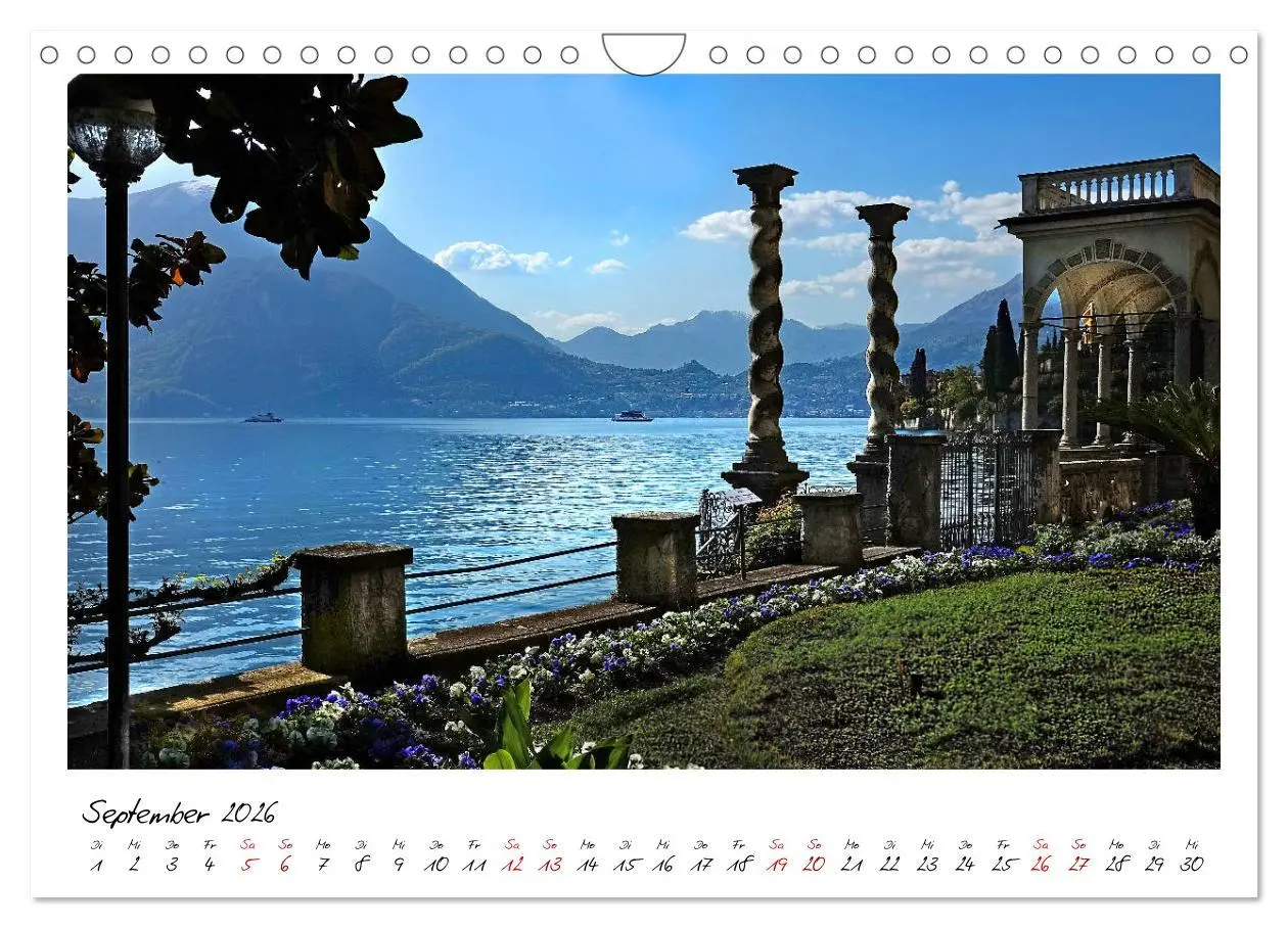 Bild: 9783457679401 | Der schöne Norden des Lago di Como (Wandkalender 2026 DIN A4 quer),...