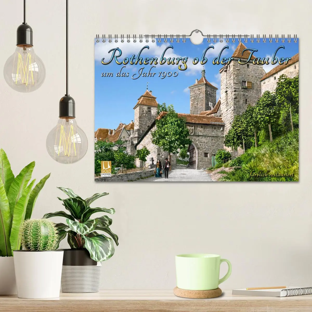 Bild: 9783457819401 | Rothenburg ob der Tauber um das Jahr 1900 - Fotos neu koloriert...