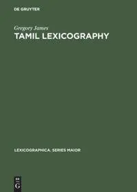 Cover: 9783484309401 | Tamil lexicography | Gregory James | Buch | XII | Englisch | 1991