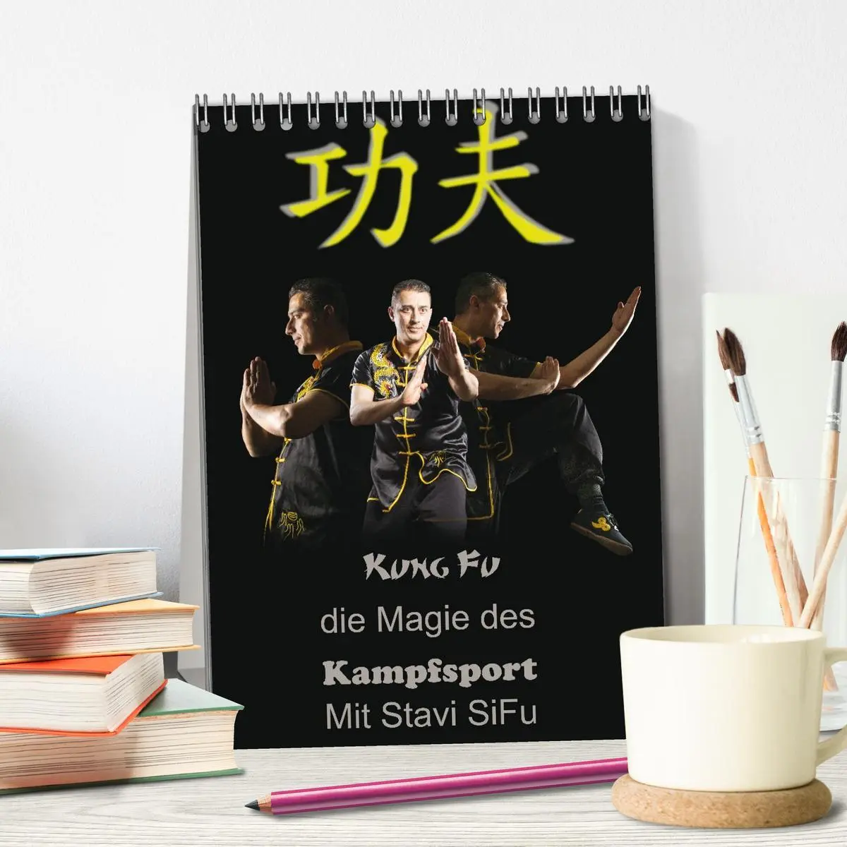 Bild: 9783516459401 | Kung Fu, Martial Art (Tischkalender 2026 DIN A5 hoch), CALVENDO...