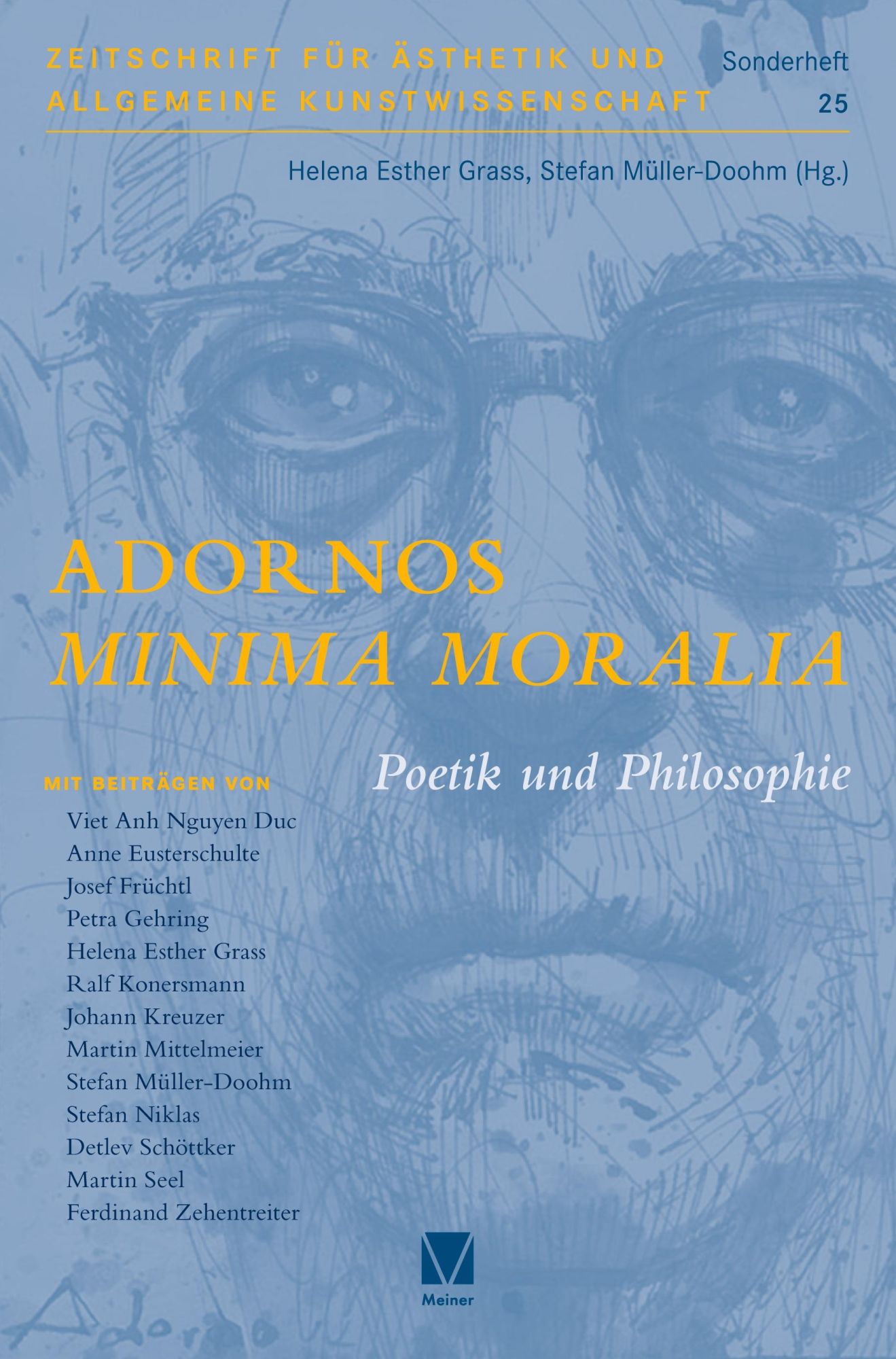 Cover: 9783787349401 | Adornos ¿Minima Moralia¿ | Poetik und Philosophie | Grass (u. a.)