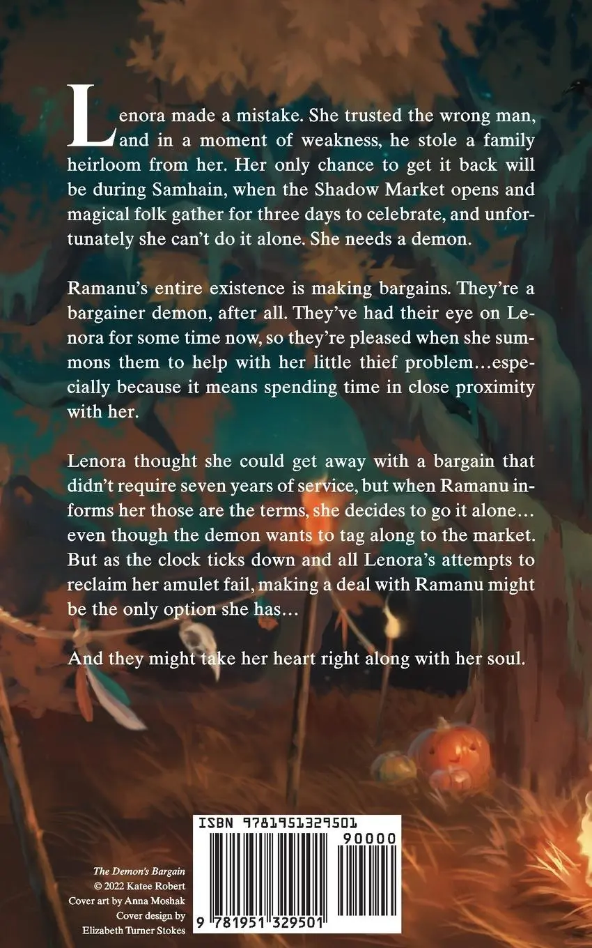 Rückseite: 9781951329501 | The Demon's Bargain | Katee Robert | Taschenbuch | Englisch | 2022