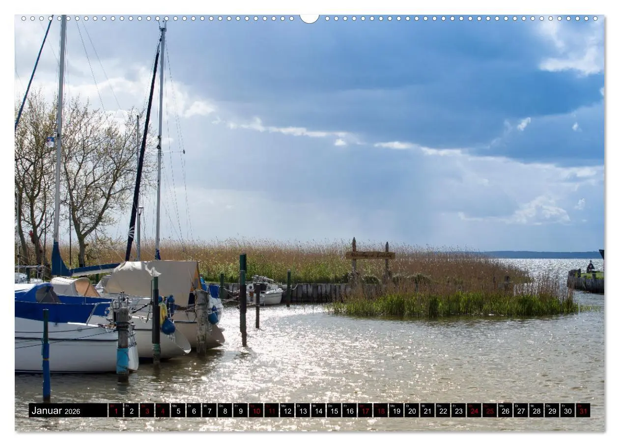 Bild: 9783457289501 | Usedom (Wandkalender 2026 DIN A2 quer), CALVENDO Monatskalender | 2026