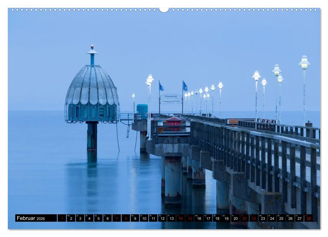 Bild: 9783457289501 | Usedom (Wandkalender 2026 DIN A2 quer), CALVENDO Monatskalender | 2026