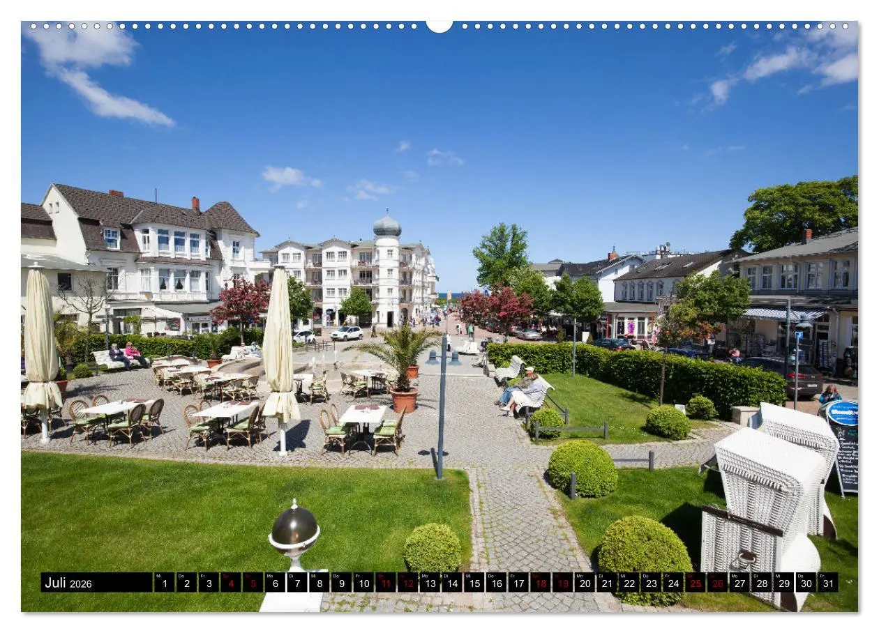 Bild: 9783457289501 | Usedom (Wandkalender 2026 DIN A2 quer), CALVENDO Monatskalender | 2026