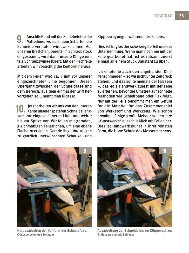 Bild: 9783702019501 | Messer selbst schmieden | Vom rohen Metall zur fertigen Klinge | Buch