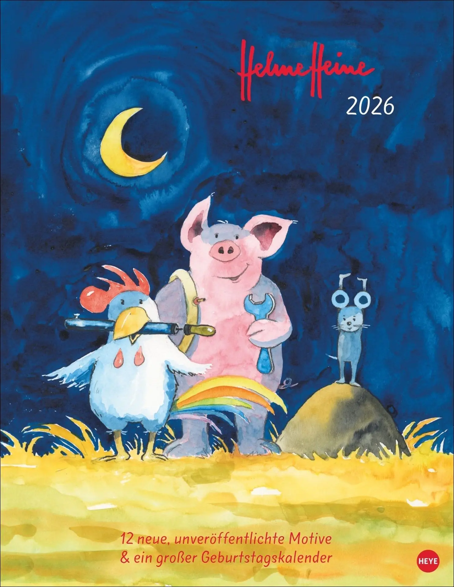 Cover: 9783756409501 | Helme Heine: Edition Kalender 2026 | Helme Heine | Kalender | 15 S.