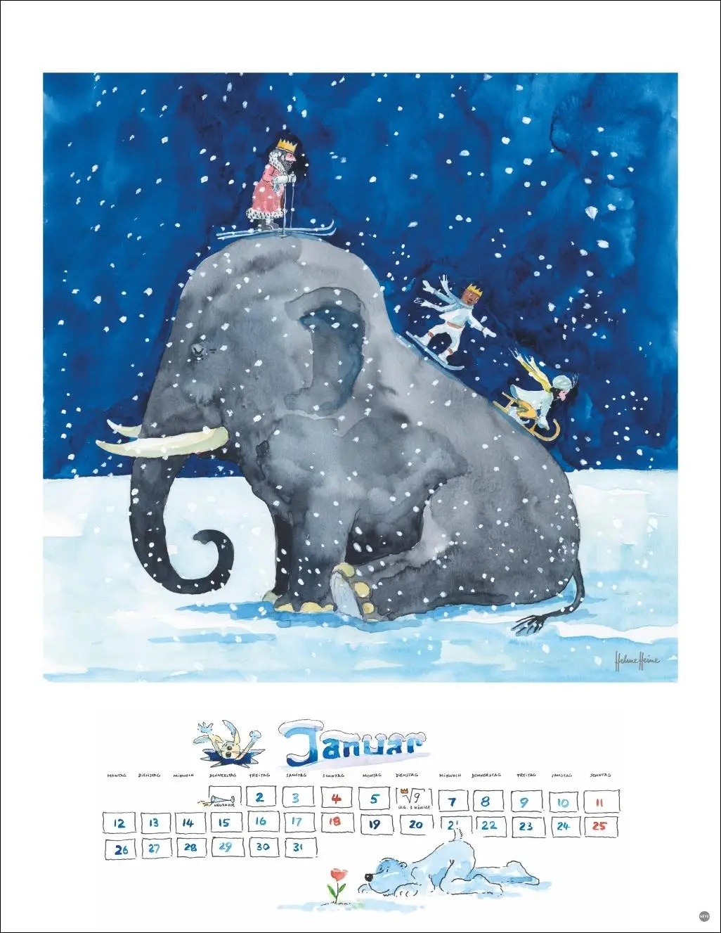 Bild: 9783756409501 | Helme Heine: Edition Kalender 2026 | Helme Heine | Kalender | 15 S.