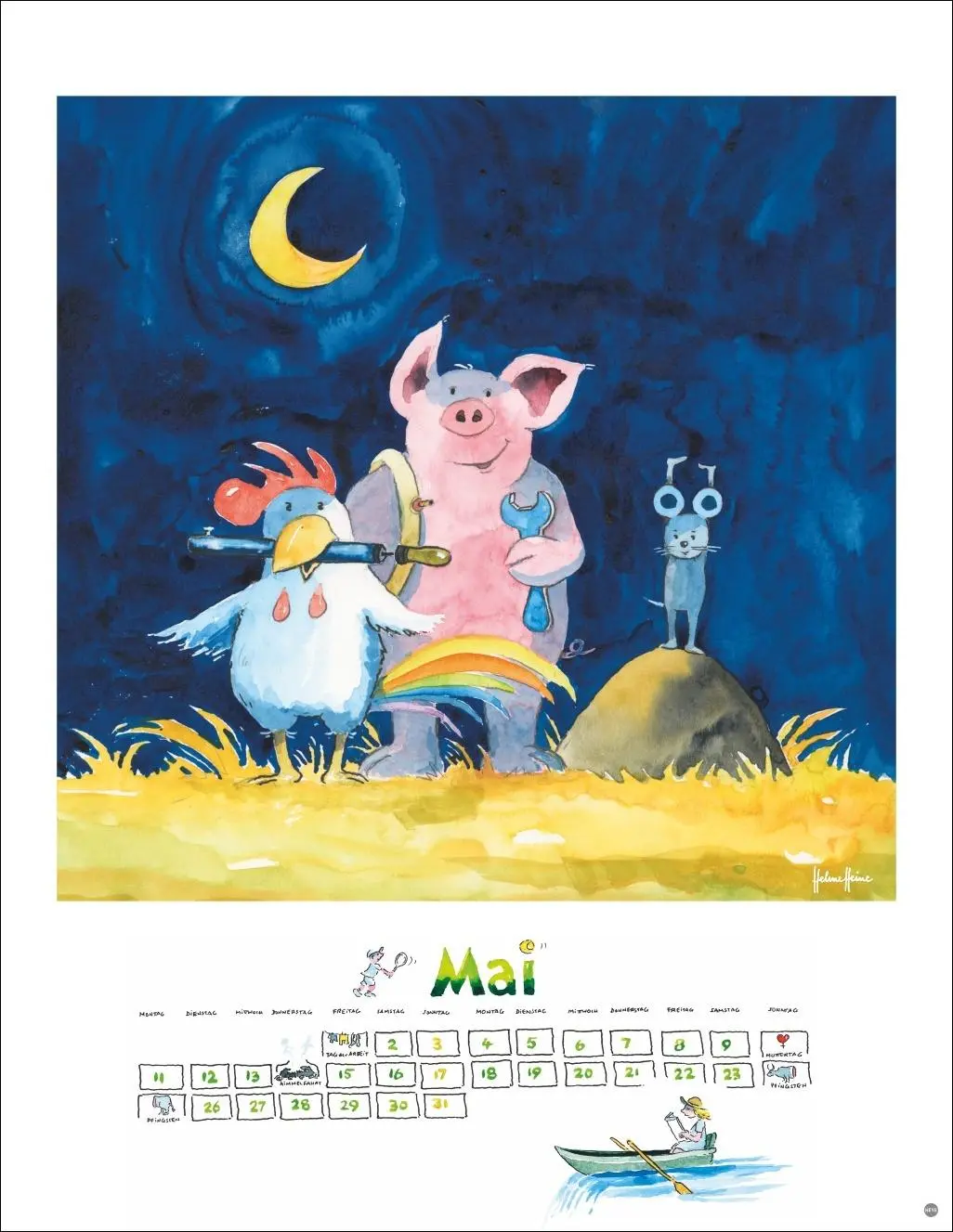 Bild: 9783756409501 | Helme Heine: Edition Kalender 2026 | Helme Heine | Kalender | 15 S.