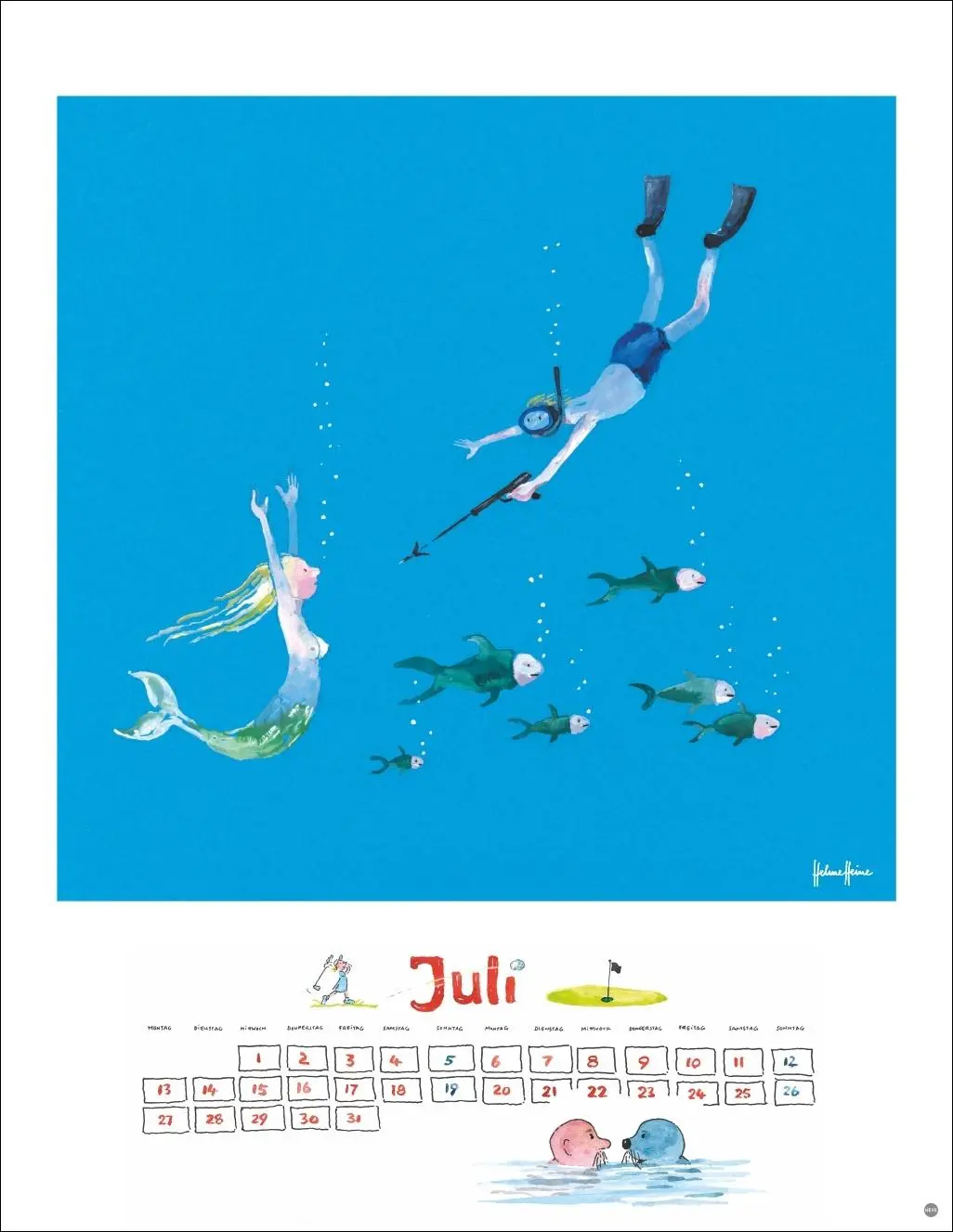 Bild: 9783756409501 | Helme Heine: Edition Kalender 2026 | Helme Heine | Kalender | 15 S.