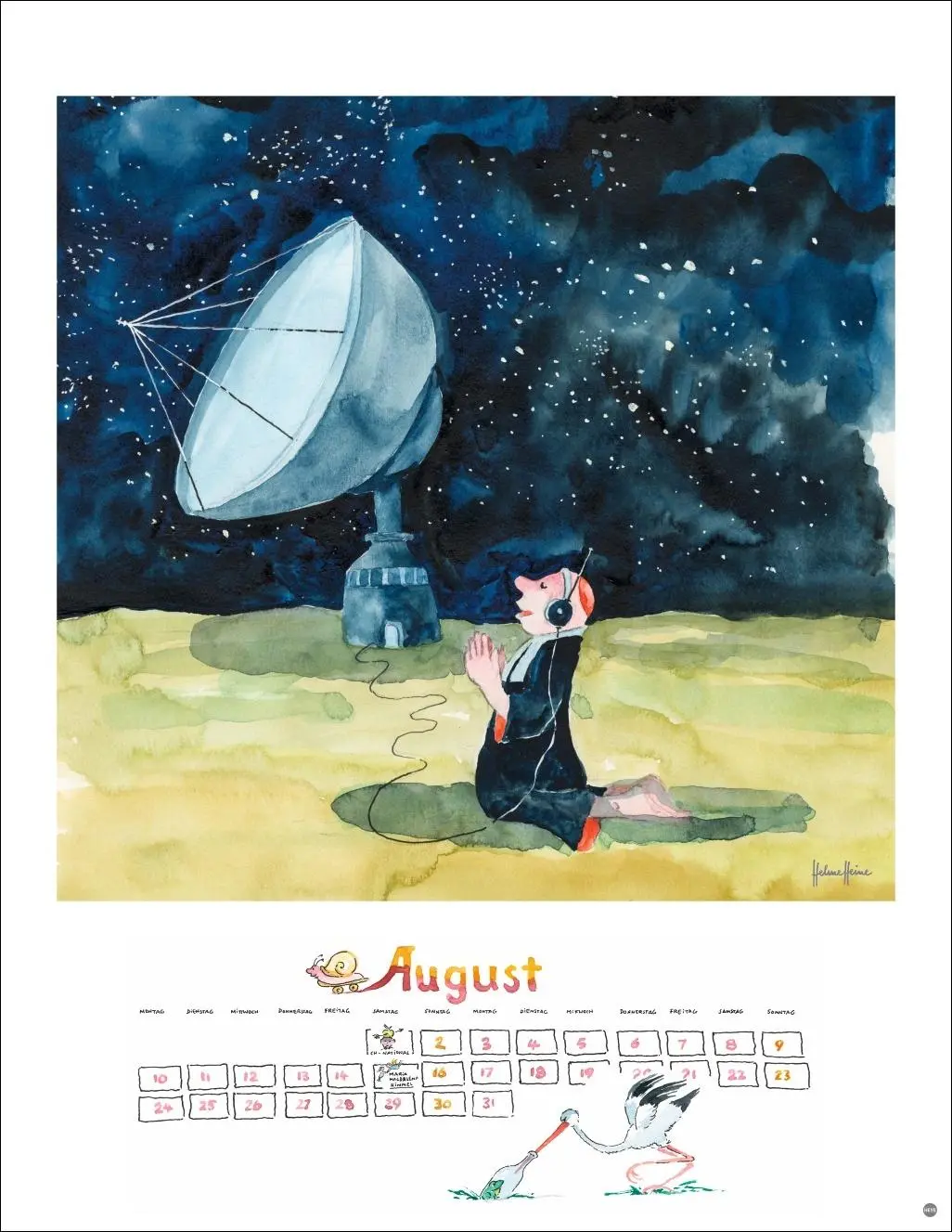 Bild: 9783756409501 | Helme Heine: Edition Kalender 2026 | Helme Heine | Kalender | 15 S.