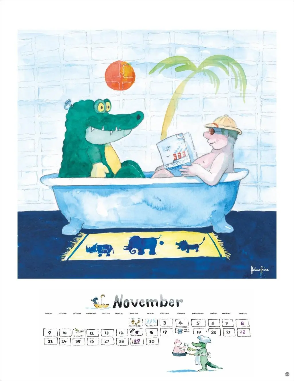 Bild: 9783756409501 | Helme Heine: Edition Kalender 2026 | Helme Heine | Kalender | 15 S.