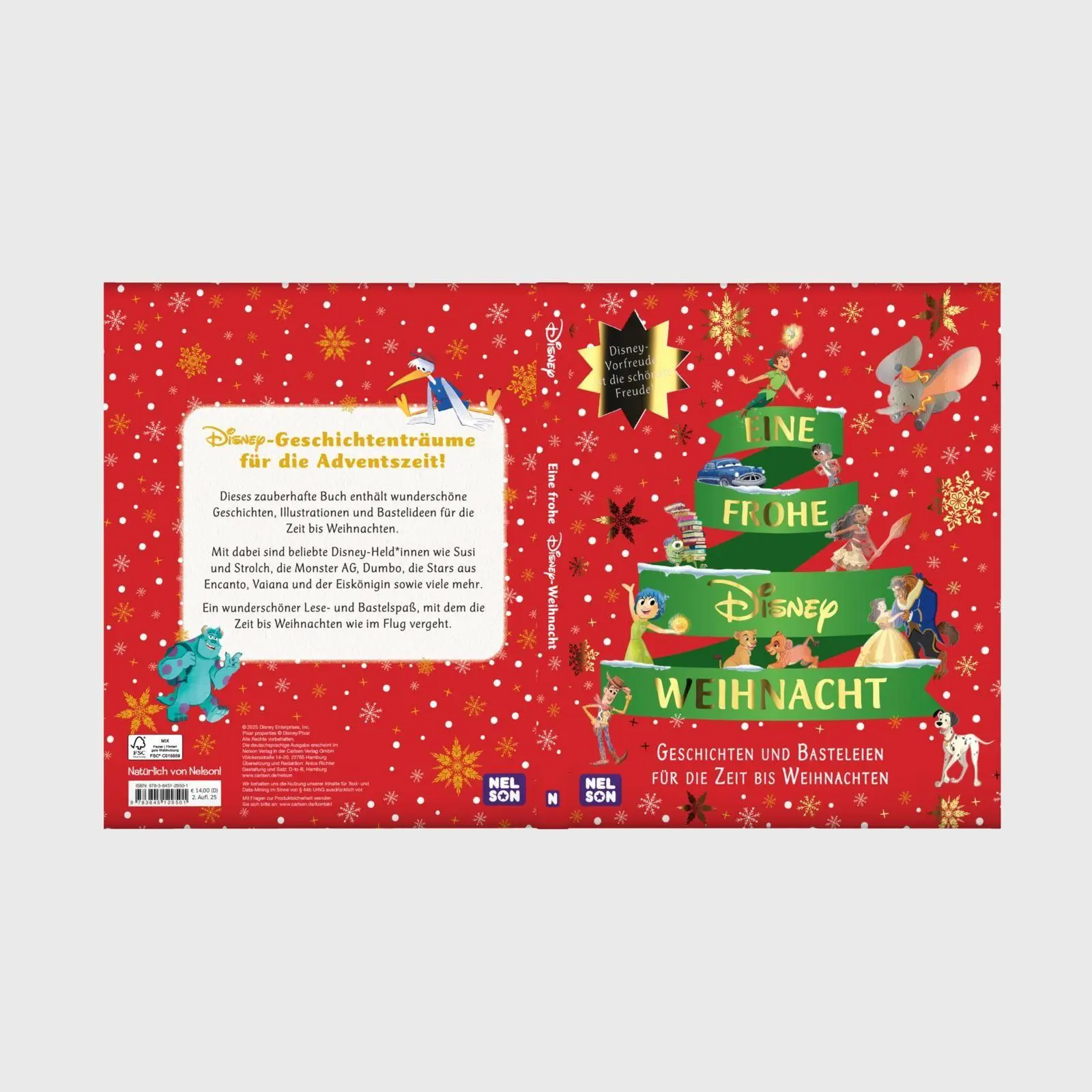 Bild: 9783845129501 | Disney Vorlesebuch: Eine frohe Disney Weihnacht | Buch | 144 S. | 2025