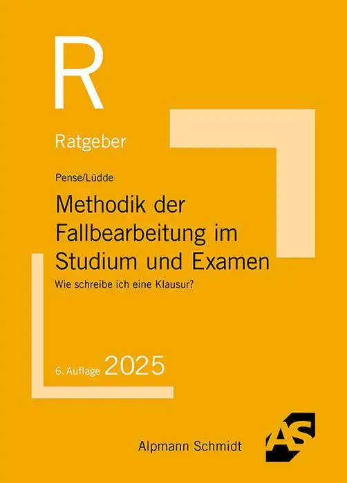 Cover: 9783867529501 | Methodik der Fallbearbeitung im Studium und Examen | Uwe Pense (u. a.)