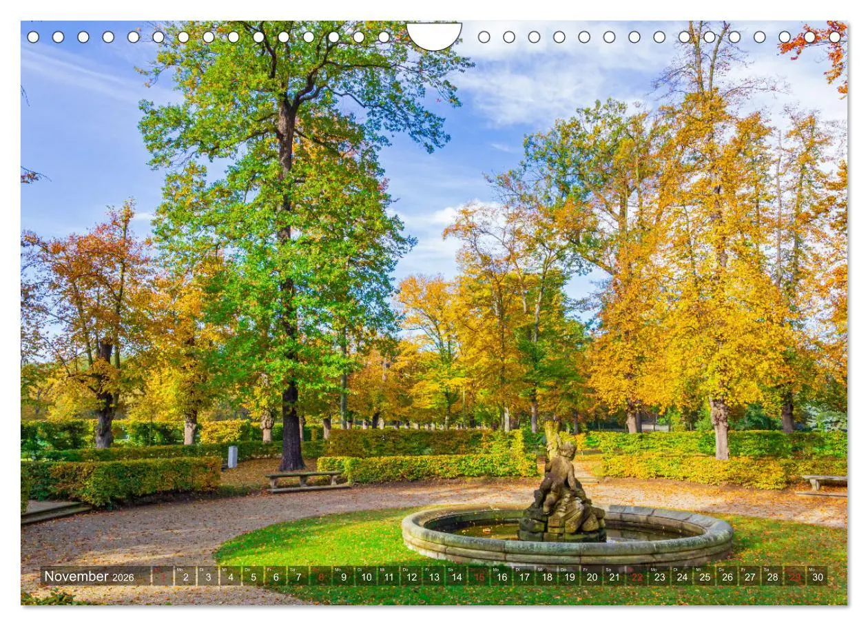 Bild: 9783516059601 | Barockgarten Zabeltitz (Wandkalender 2026 DIN A4 quer), CALVENDO...
