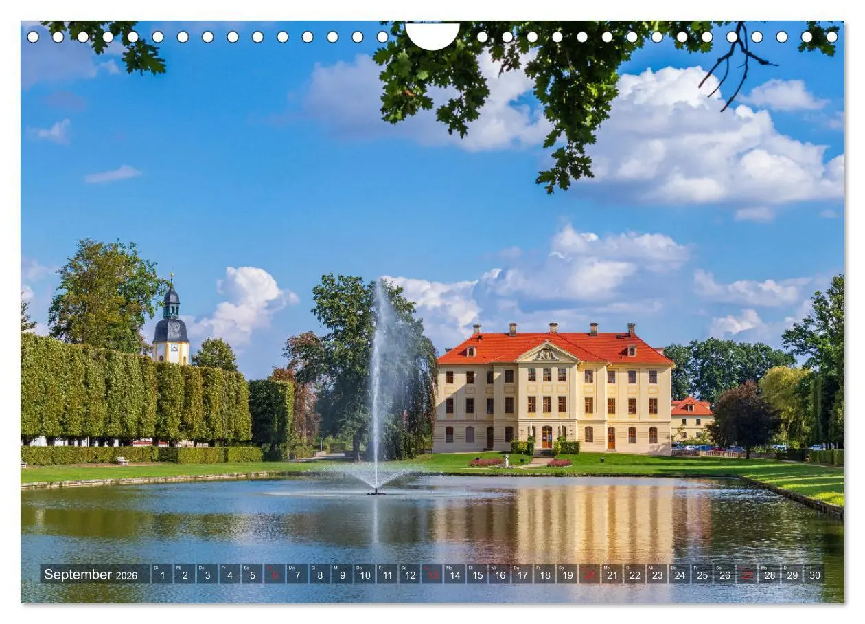 Bild: 9783516059601 | Barockgarten Zabeltitz (Wandkalender 2026 DIN A4 quer), CALVENDO...