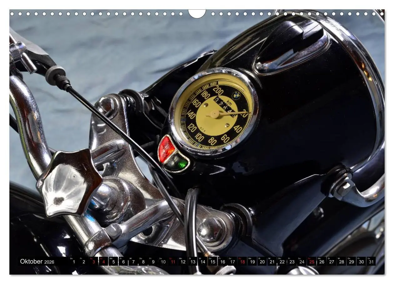 Bild: 9783516129601 | BMW R69S (Wandkalender 2026 DIN A3 quer), CALVENDO Monatskalender