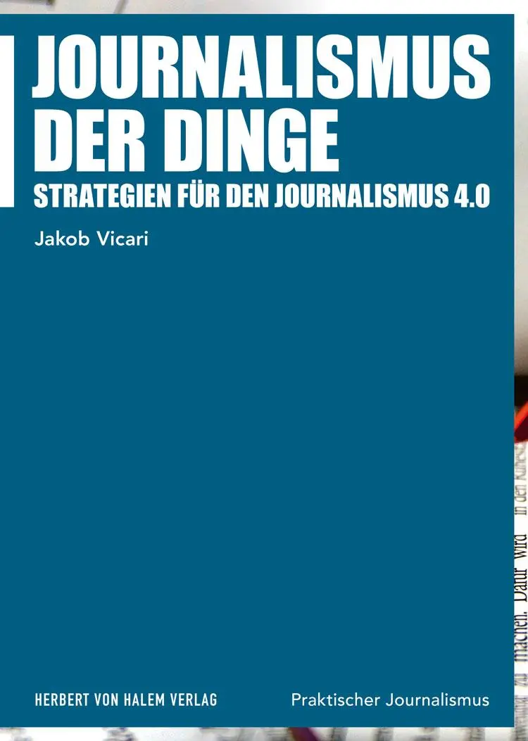 Cover: 9783744519601 | Journalismus der Dinge | Jakob Vicari | Taschenbuch | 248 S. | Deutsch