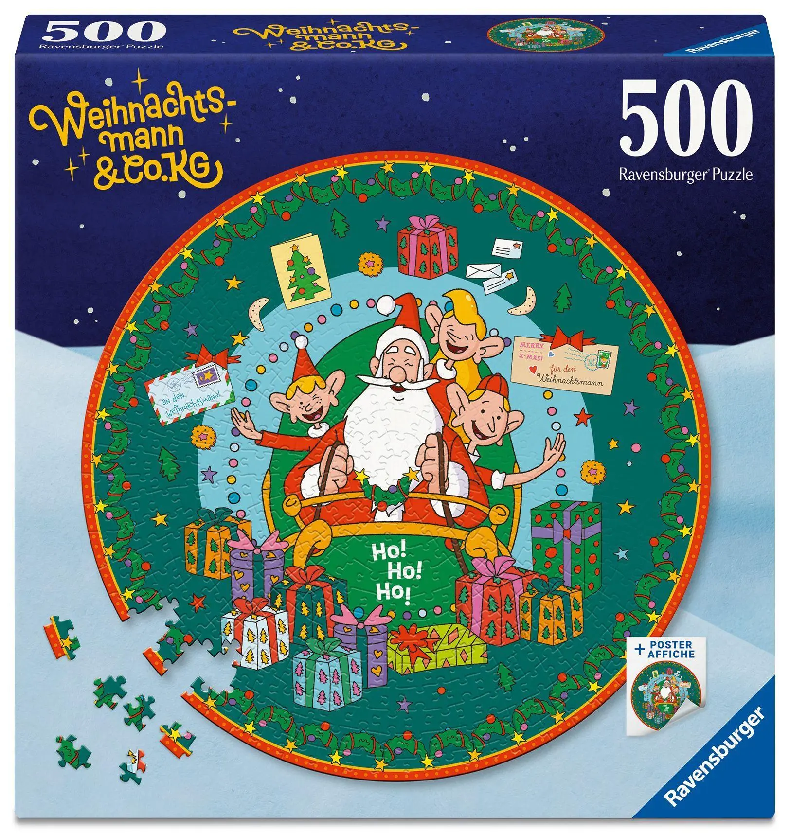 Cover: 4005555019701 | Erwachsenenpuzzle 500 Teile - Weihnachtsmann &amp; Co.KG | Spiel | Deutsch