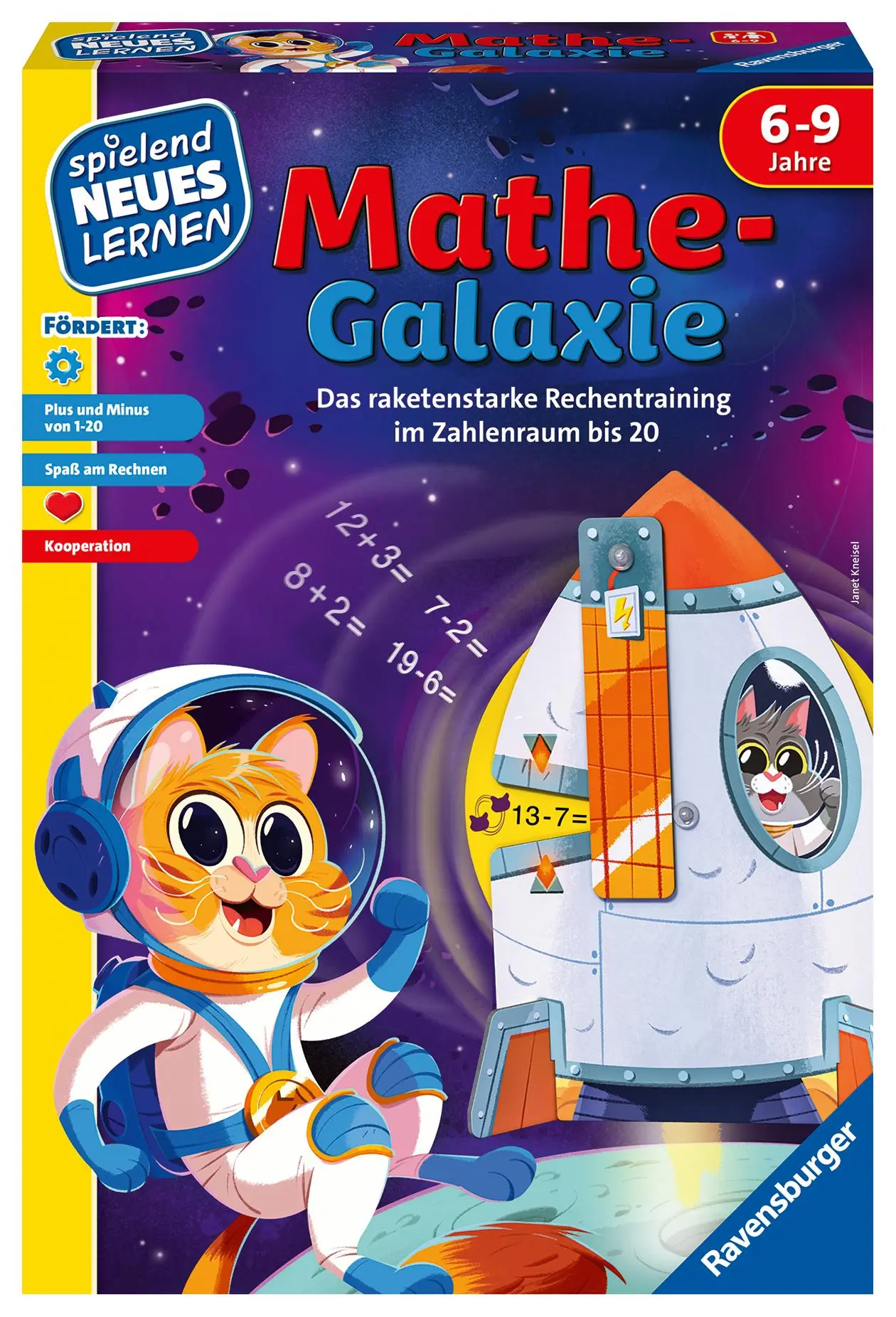 Cover: 4005556249701 | Mathe Galaxie - Kinderspiel ab 6 Jahre | Janet Kneisel | Spiel | 24970
