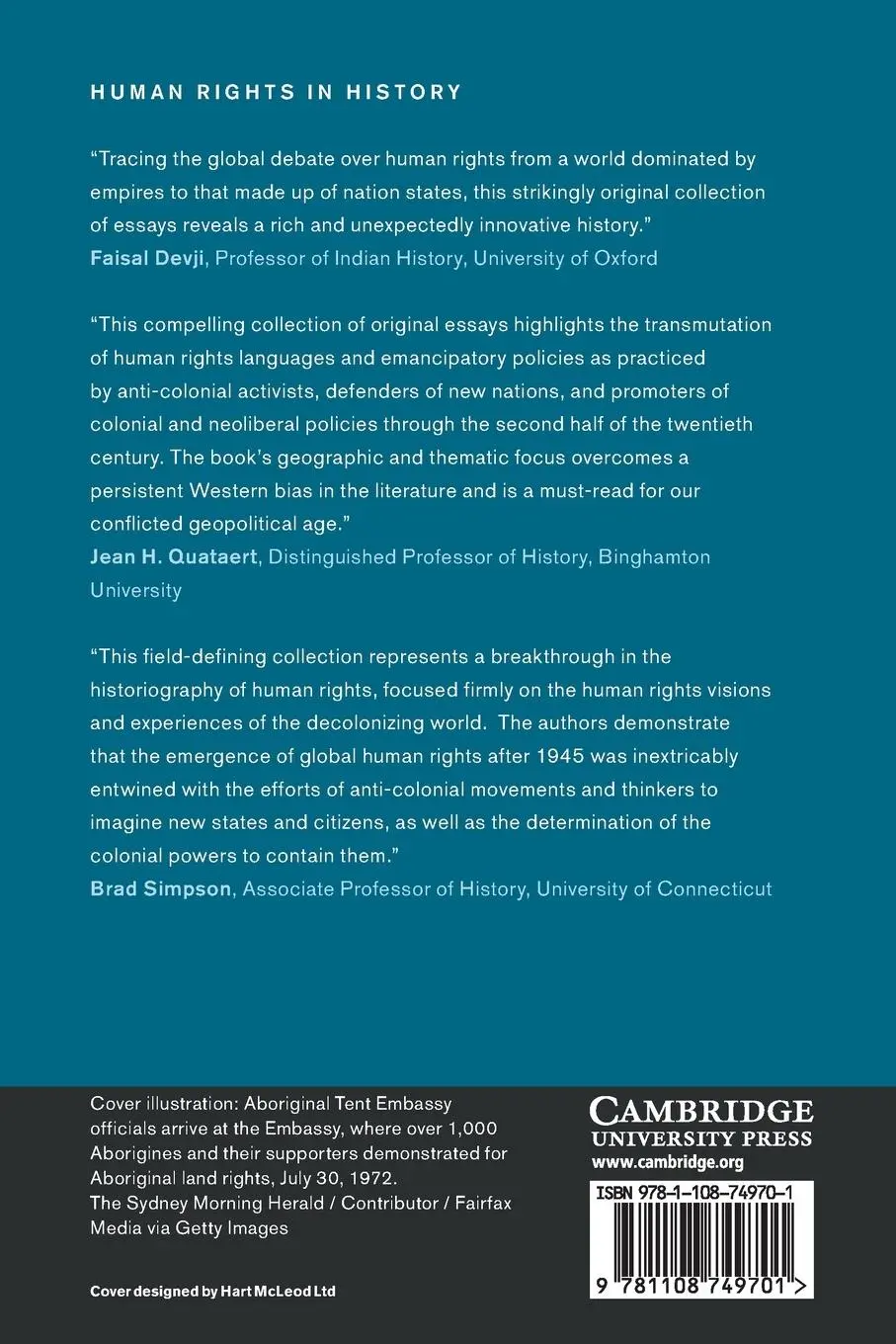 Rückseite: 9781108749701 | Decolonization, Self-Determination, and the Rise of Global Human...