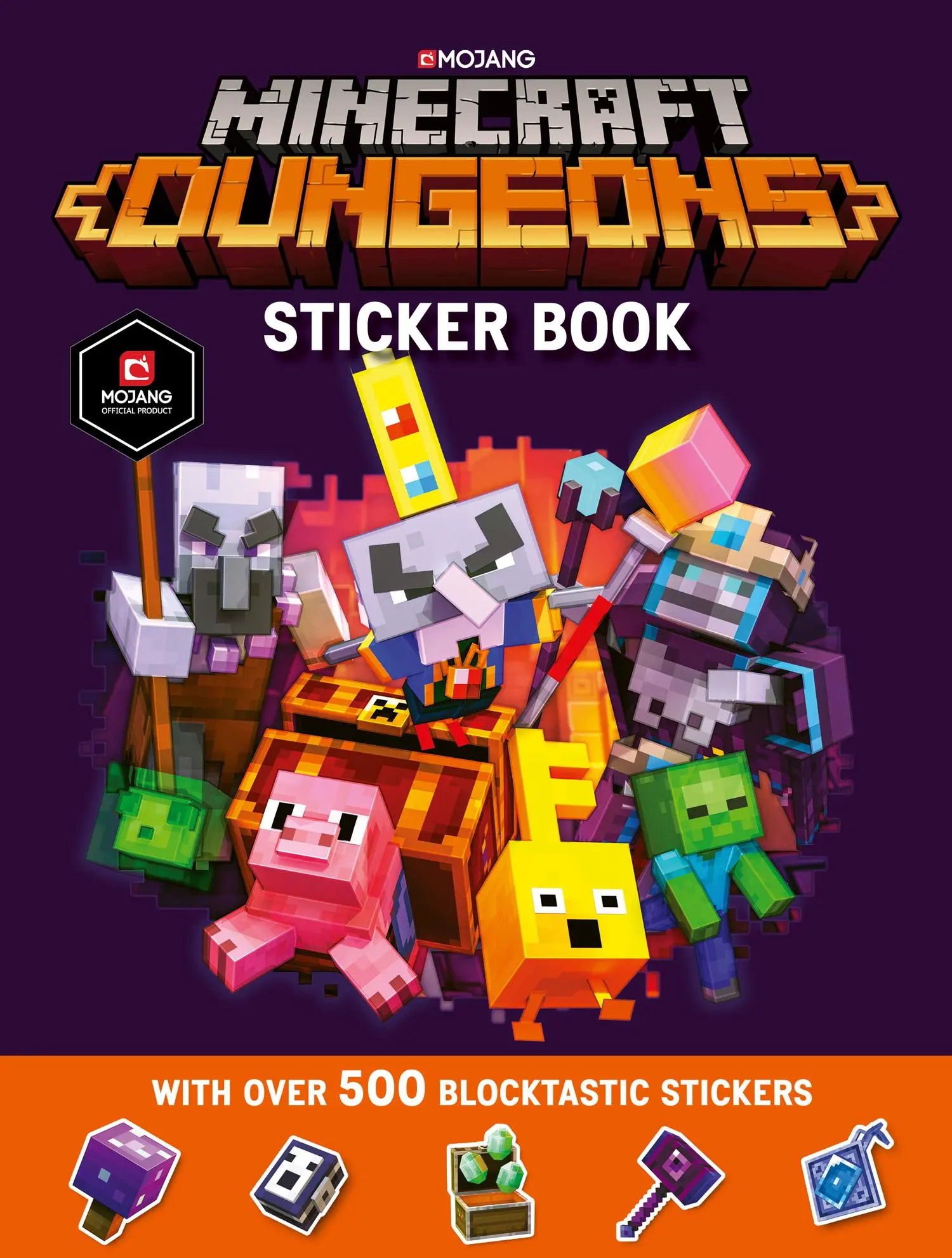 Cover: 9781405299701 | Minecraft Dungeons Sticker Book | Mojang AB | Taschenbuch | Englisch