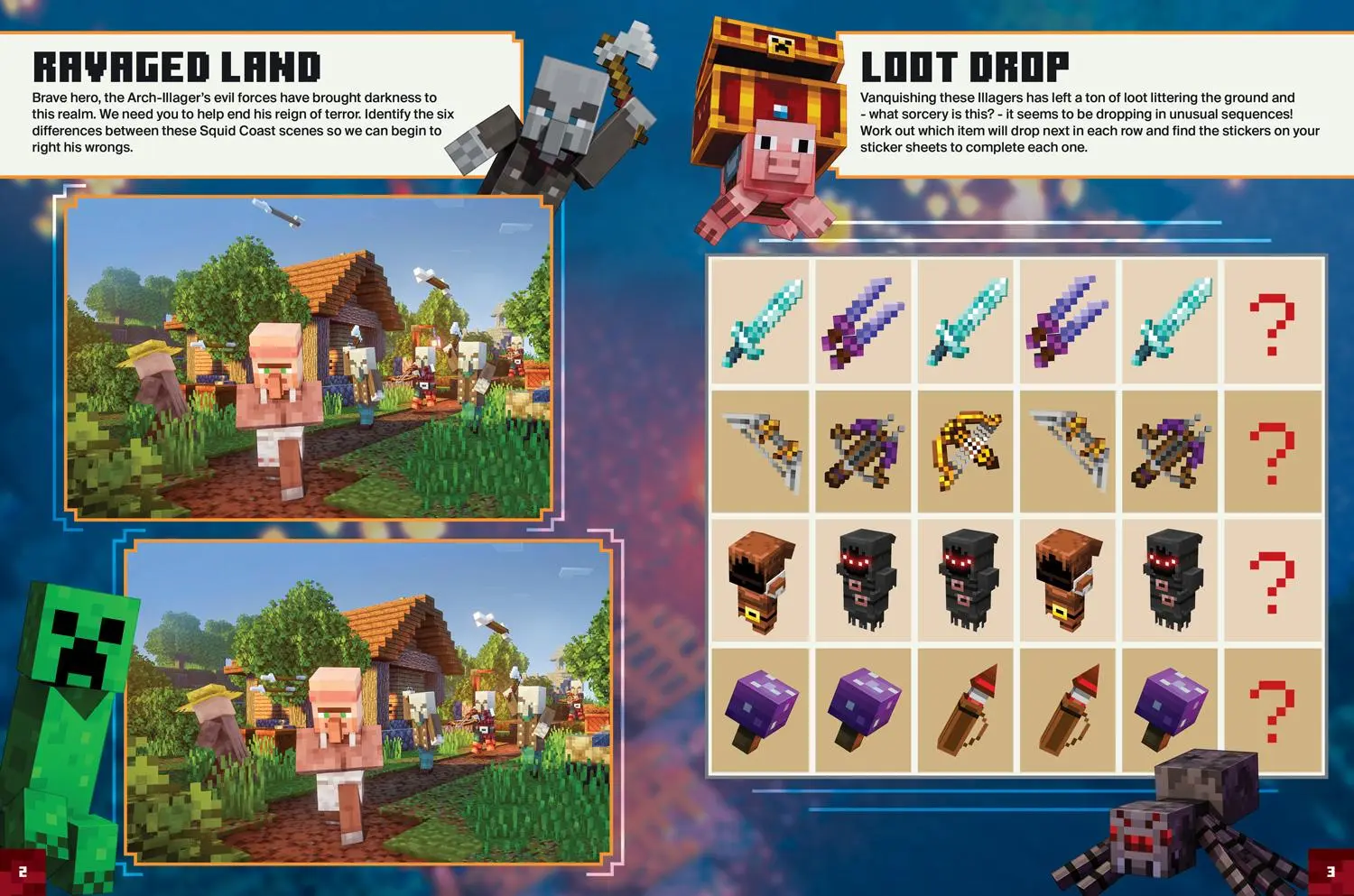 Bild: 9781405299701 | Minecraft Dungeons Sticker Book | Mojang AB | Taschenbuch | Englisch