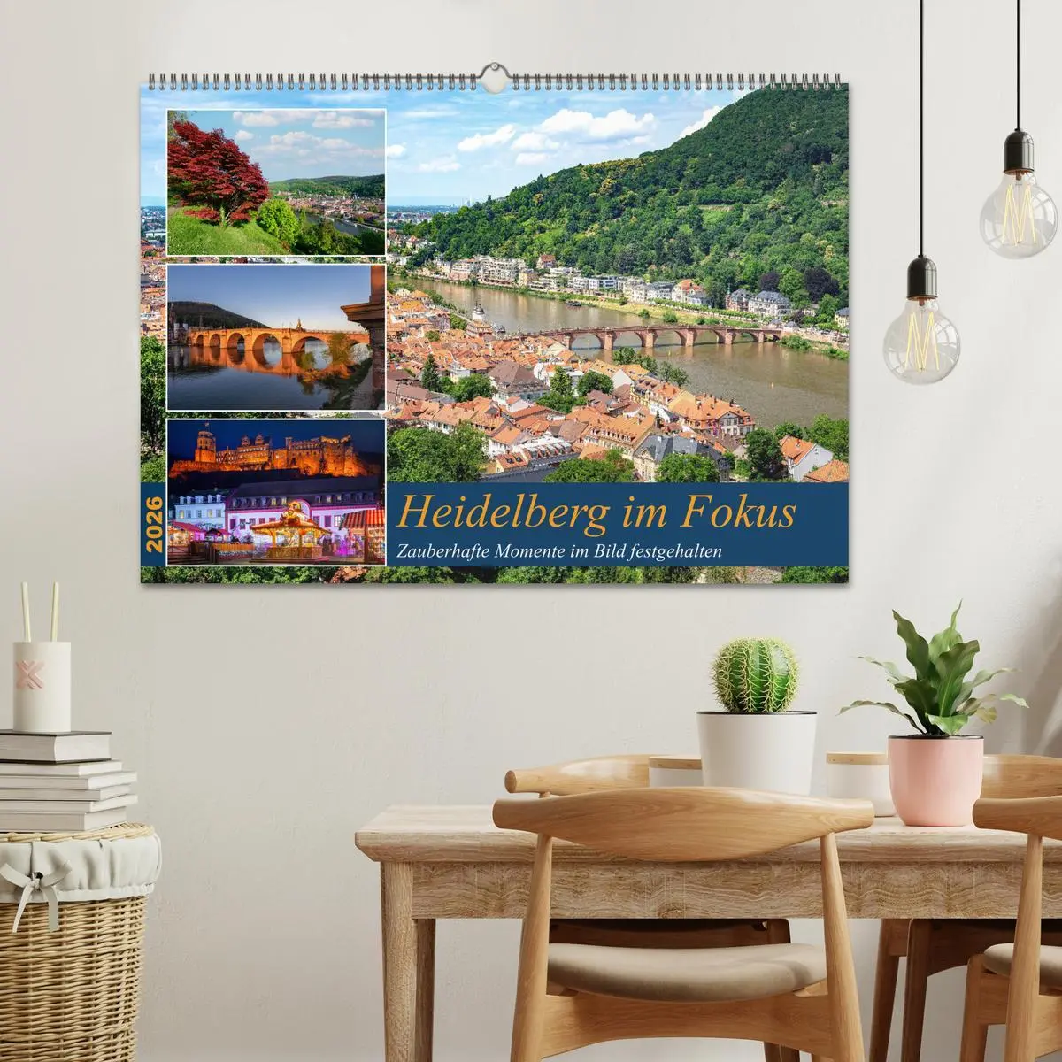 Bild: 9783457269701 | Heidelberg im Fokus (Wandkalender 2026 DIN A2 quer), CALVENDO...